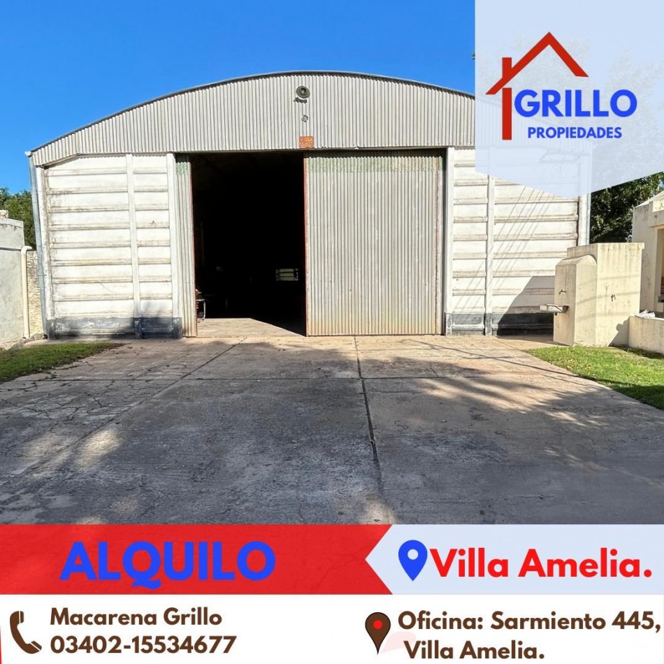 Galpon en Villa Amelia