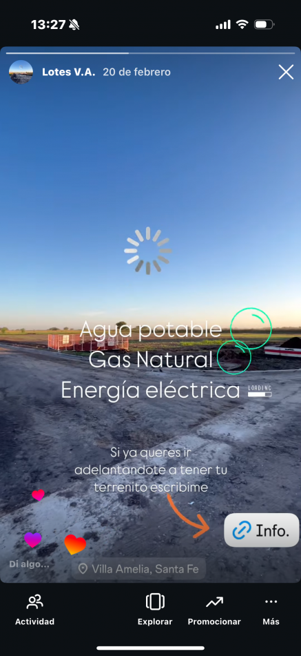 terreno ideal en Villa Amelia