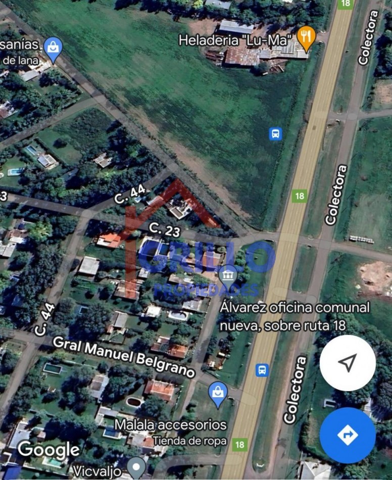 lote de terreno Los Pinos 2 -Alvarez-