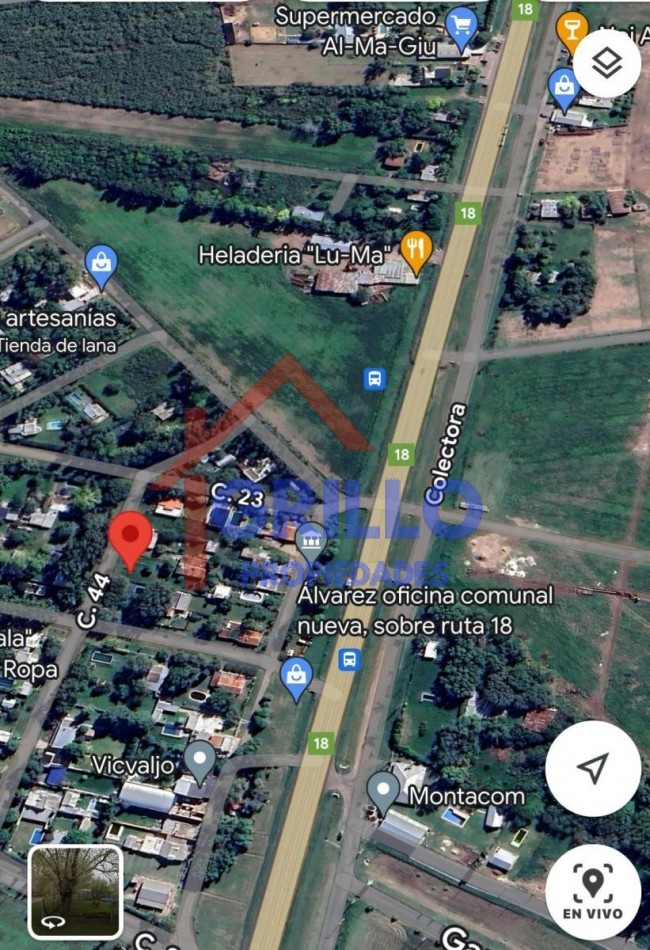 lote de terreno Los Pinos 2 -Alvarez-